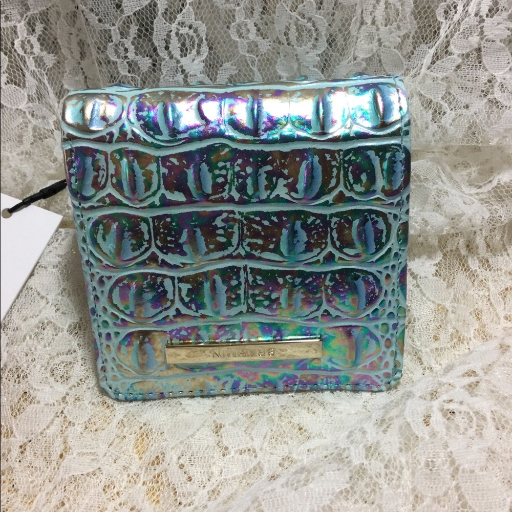 $FIRM$ - NO OFFERS NWT BRAHMIN WONDERLAND JANE WALLET, NEW AND GORGEOUS